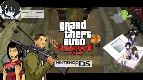 Diferencias Entre Versiones De GTA Chinatown Wars PSP Nintendo DS