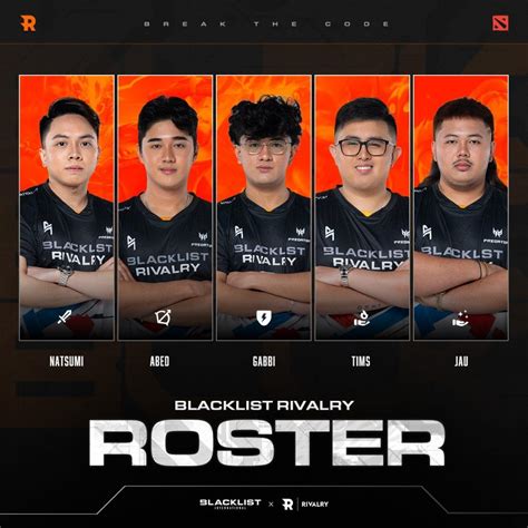 Blacklist Rivalry Reveals New Dota 2 Roster With Gabbi And Abed