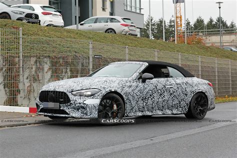 2025 Mercedes Amg Cle Spotted In Mild 53 And Wild 63 Guises Coupe And Convertible Carscoops