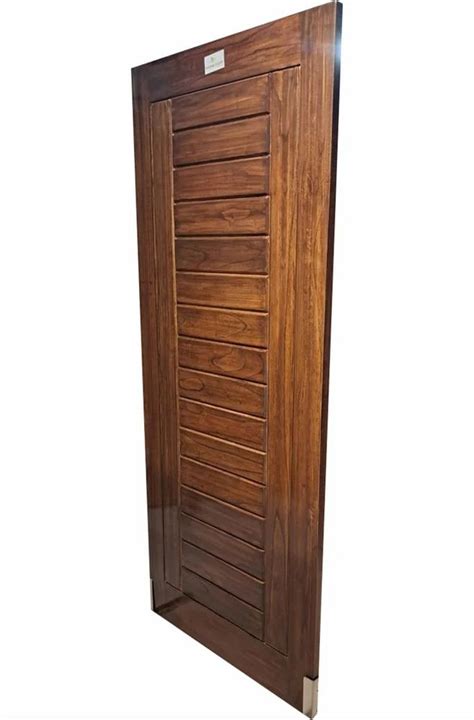 Interior Teak Wooden Doors For Home Height 80 Inch At Rs 750 Sq Ft