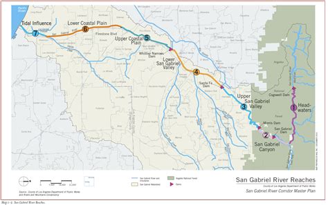 San Gabriel River Map - Black Sea Map