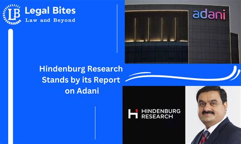 Hindenburg Research Stands By Its Report On Adani