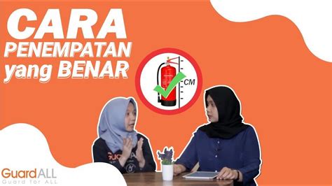 CARA MENEMPATKAN APAR SESUAI STANDAR GUARDALL YouTube