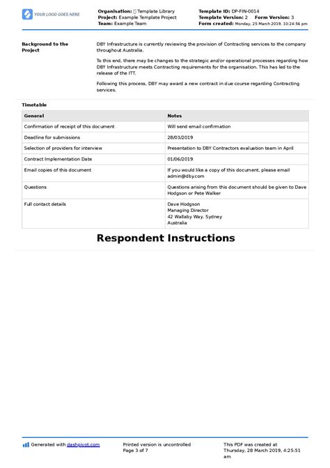 Tender Documents For Construction Tips For Your Tender Documents