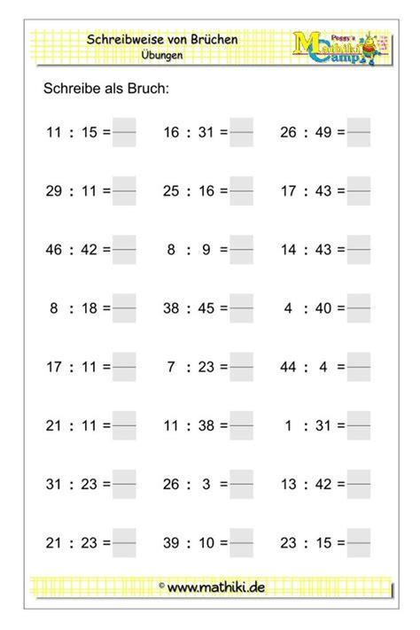 Schreibweise Von Br Chen Klasse Mathiki De Nachhilfe Mathe