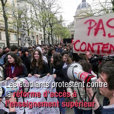 Fac Bloquée La Sorbonne évacuée Vidéo Dailymotion