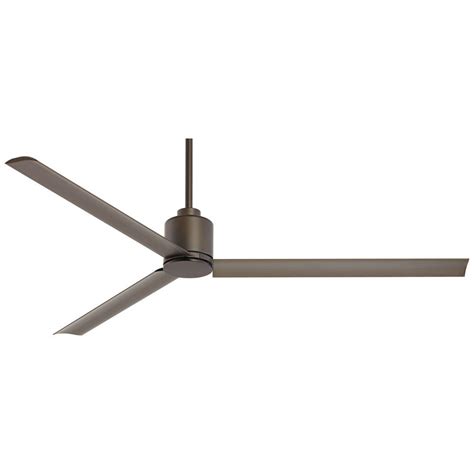 60 Status Oil Rubbed Bronze Damp Rated Ceiling Fan With Remote