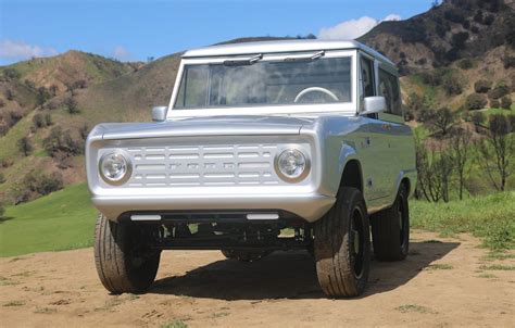 Zero Labs All Electric Ford Bronco Restomod Is The Best Bronco Top Speed