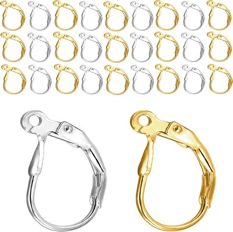 Amazon Beadnova K Gold Filled Leverback Earring Hooks Pcs