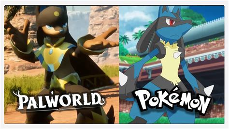 Suspiciously Similar Palworld Designs Palworld Vs Pokémon Comparison