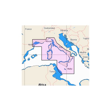 C-MAP CHARTS Type Zone LOCAL ZONE TYRRHENIAN COASTS AND ISLANDS SUPPORT ...