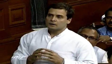 Rahul Gandhis Speech In Lok Sabha Top 10 Quotes India News Zee News