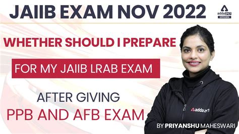 Whether Should I Prepare For My JAIIB LRAB Exam After Giving PPB And