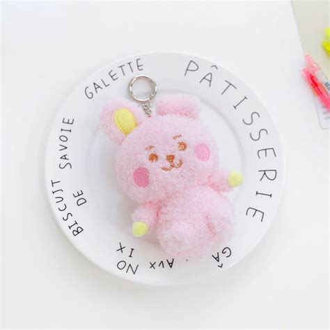 BTS Южная Корея Мягкая игрушка BT21 кулон 8cm - купить с доставкой по ...