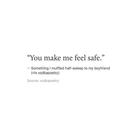 Feeling Safe Quotes - ShortQuotes.cc