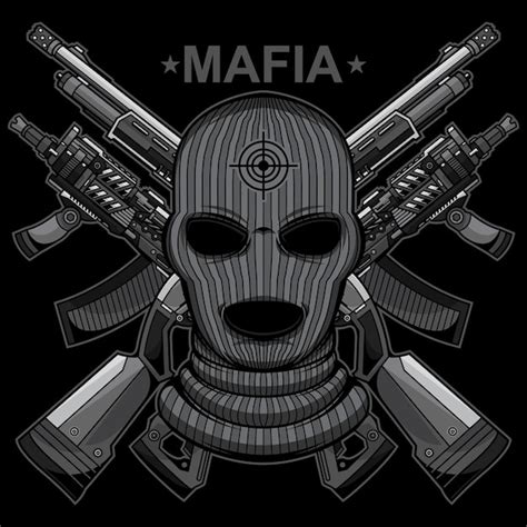 Premium Vector | Mafia logo vector