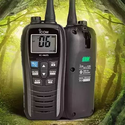 Rádio Marítimo Icom M25 Portátil Vhf Flutuante 5w Náutico Frete grátis