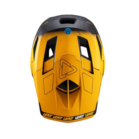 Leatt Helm Mtb Gravity Carbon Gold Fullface Helme Bmo Bike