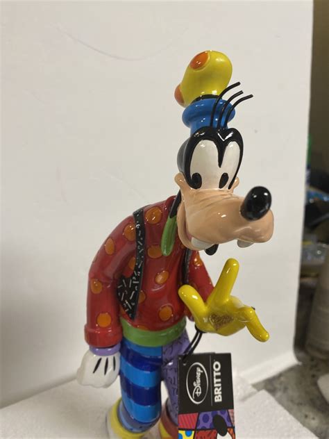 Disney by Britto Goofy 85th Anniversary Steinharz Figur groß 10 HOCH