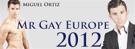 Oh Men Gay Model OMG Miguel Ortiz Mr Gay Europe