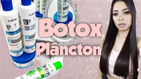 BOTOX ORGANIC PLANCTON PASSO A PASSO JANE CARVALHO YouTube