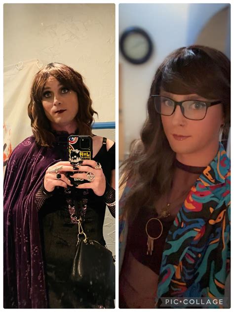 I started transitioning near Halloween last year. I love seeing the