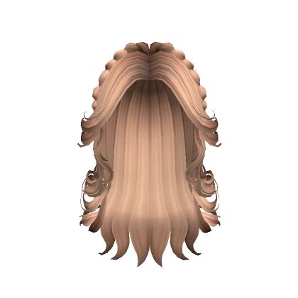 Trendy Curly Dirty Blonde Long Hair Roblox Item Rolimon S