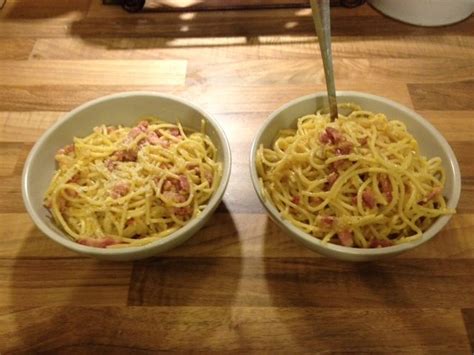 Cream-free carbonara recipe - Ladies What Travel