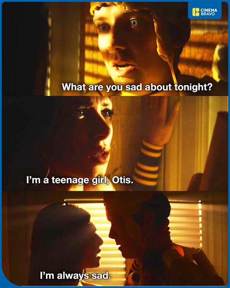 Cinemabravo On Twitter Otis “what Are You Sad About Tonight” Ruby “i’m A Teenager Girl