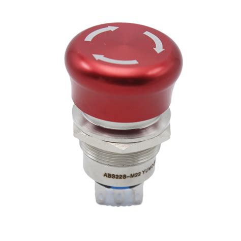 Yumo Abs S M Mm Mushroom Metal Push Button Switch China Mushroom