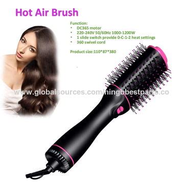 China Professional 3 In 1 Volumizer One Step Hot Air Brush Ionic Hair