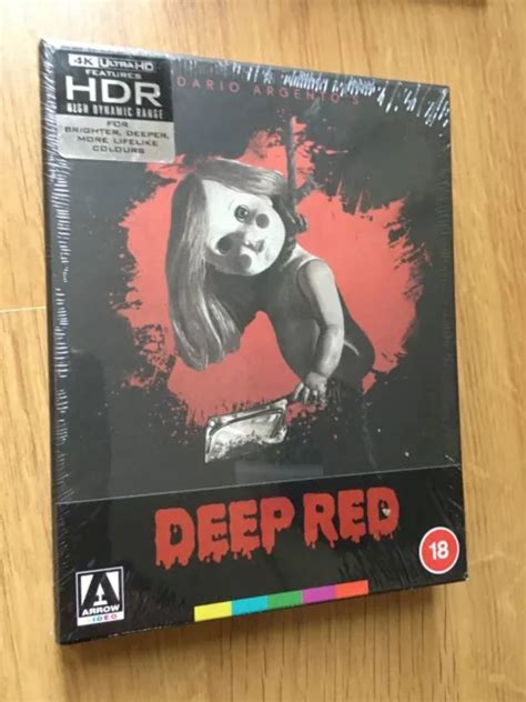 Deep Red K Uhd Blu Ray Arrow Video Limited Edition Dario