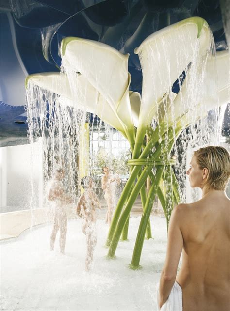 Calla Kaskaden In The Spa Area Saunas Therme Erding Therme Sauna