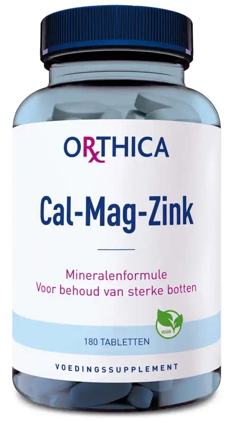 Orthica Calcium Magnesium Zink Tabletten Tb Aanbieding Bij De Online