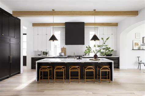 Step Inside a Light and Airy Home in White, Wood and Black