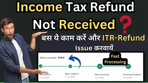 Refund Awaited In ITR Income Tax Refund Not Received ITR Refund