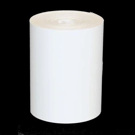 White Plain Thermal Paper Roll For Billing GSM 120GSM At 15 Roll