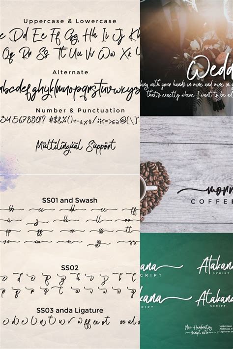 Four Types of Calligraphy Styles