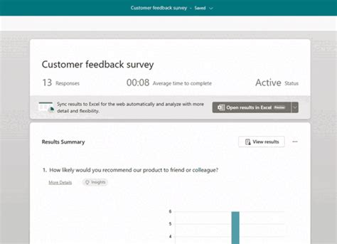 Live Update Your Excel Document with Forms Results - Office Watch