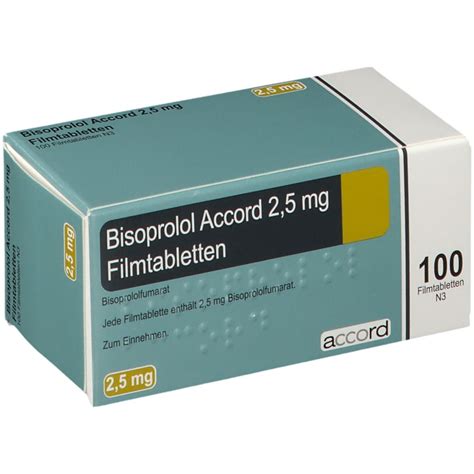 Bisoprolol Accord Mg St Mit Dem E Rezept Kaufen Shop Apotheke