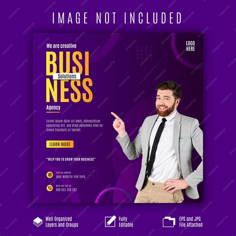 Premium Vector | Unique social media post design