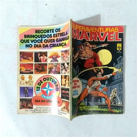 Super Aventuras Marvel Nº 28 Editora Abril Outubro 1984 HQ Gibi