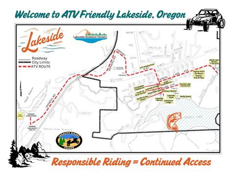 ATV ROUTE MAP | Lakeside, OR
