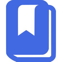 royal blue bookmark icon  royal blue bookmark icons