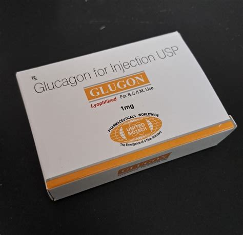 Glucagon Injection USP, Packaging Type: Box, 1mg at Rs 892/box in Bengaluru