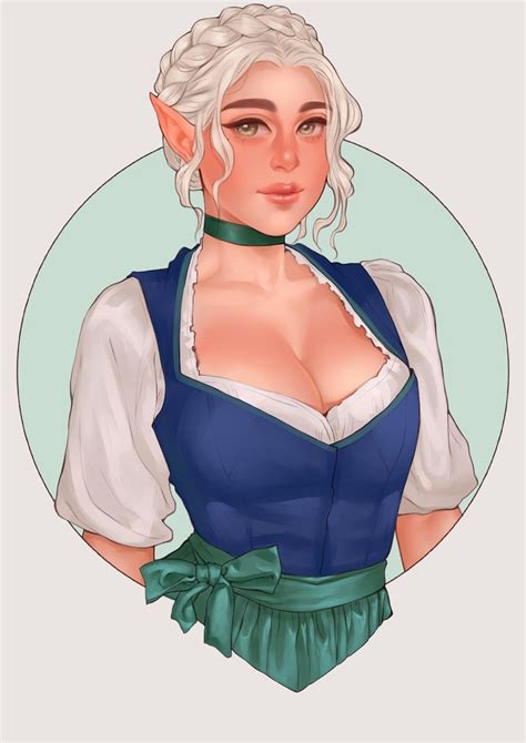 elf girl Elf Эльф art девушка Othalam artist art арт