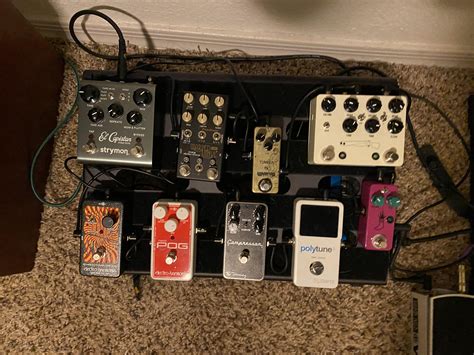 My First Pedalboard And Npd Chase Bliss Warped Vinyl Hi Fi R Guitarpedals