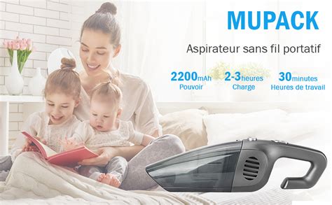 Fresion 8000Pa Aspirateur à Main sans Fil Aspirateur Voiture Puissant