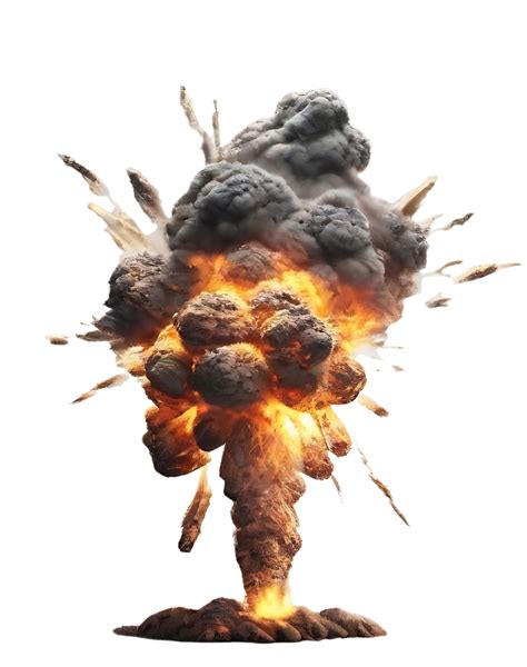 Ai Generated Boom Explosion Or Blast Png 36087719 Png