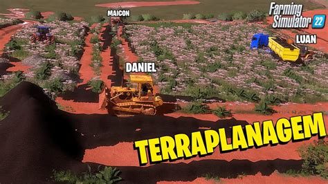 Vida De Colono EP82 L TERRAPLANAGEM NA FAZENDA I FARMING SIMULATOR 22